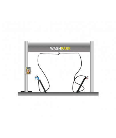 Krom Self Servis Oto Yıkama Pervanesi Boom Çiftli - Bakaş Makina