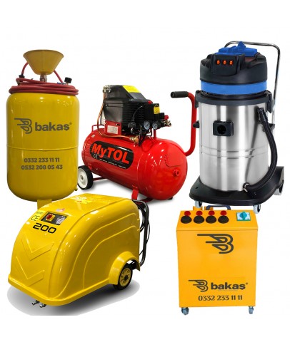 5'Li Oto Yıkama Seti Büyük Kampanya - Bakaş Makina